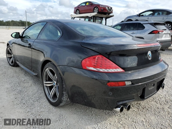 2010 BMW M6 z VIN WBSEH9C53ACY25369, wystawiony jako Copart lot #35884113 z przebiegiem 45 052 mil mil oraz Szkoda całkowita • Salvage title. Historia ofert i sprzedaży dostępna na DreamBid. Obrazek 2.