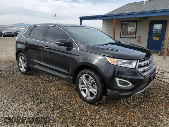 2015 Ford Edge Titanium z VIN 2FMTK4K91FBB09452, wystawiony jako Copart lot #50534735 z przebiegiem 138 446 mil mil oraz Czysty tytuł • Clean title. Historia ofert i sprzedaży dostępna na DreamBid. Obrazek 4.