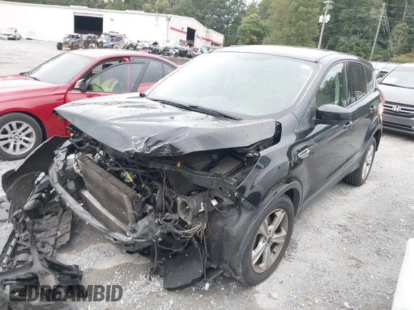 2014 Ford Escape SE with VIN 1FMCU0GX9EUB21853, listed as a IAAI auction lot 40313063 with 106,687 mi miles. Bid and sale history available at carsss.com. Image 2.
