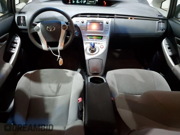 2013 Toyota Prius One with VIN JTDKN3DU1D5573393, listed as a Copart auction lot 47281815 with 166,273 mi miles and Salvage Title. Bid and sale history available at carsss.com. Image 8.