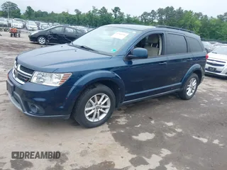 2014 Dodge Journey SXT z VIN 3C4PDCBG8ET126938, wystawiony jako IAAI lot #42526536 z przebiegiem 142 664 mil mil oraz . Historia ofert i sprzedaży dostępna na DreamBid. Obrazek 2.