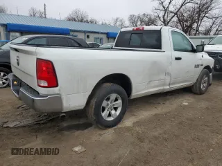 2018 Ram 1500 Tradesman z VIN 3C6JR6DT1JG234203, wystawiony jako Copart lot #43992345 z przebiegiem 98 180 mil mil oraz Szkoda całkowita • Salvage title. Historia ofert i sprzedaży dostępna na DreamBid. Obrazek 3.