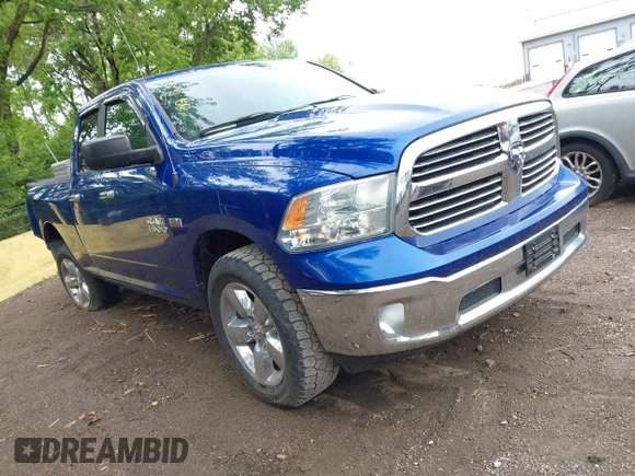 2014 Ram 1500 Big Horn with VIN 1C6RR7GT7ES378308, listed as a IAAI auction lot 42346271 with 158,786 mi miles and . Bid and sale history available at DreamBid. Image 1.