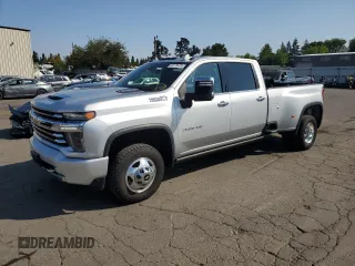 2021 Chevrolet Silverado 3500HD High Country with VIN 1GC4YVEY4MF156230, listed as a Copart auction lot 66179474 with 61,163 mi miles and Salvage Title. Bid and sale history available at carsss.com. Image 1.