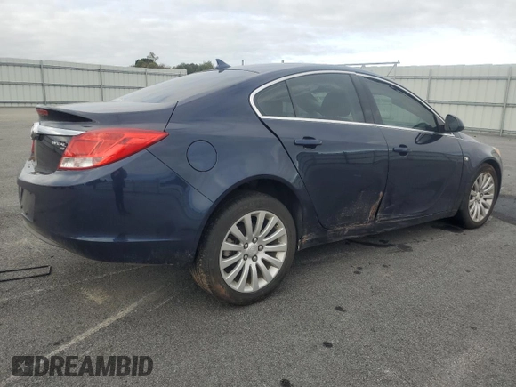 2011 Buick Regal CXL RL1 with VIN 2G4GN5EC4B9202053, listed as a Copart auction lot 72924734 with 72,671 mi miles and Clean Title. Bid and sale history available at carsss.com. Image 3.