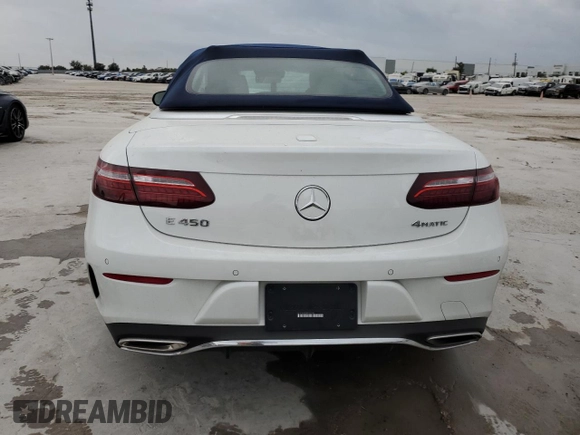 2023 Mercedes-Benz E-Class E 450 with VIN W1K1K5KB0PF207740, listed as a Copart auction lot 84431804 with 2,176 mi miles and Salvage Title. Bid and sale history available at carsss.com. Image 6.