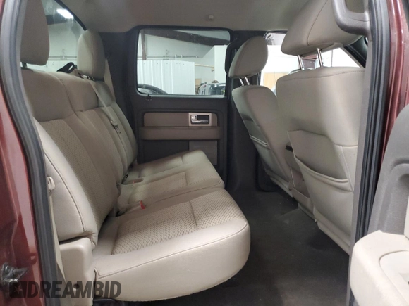 2010 Ford F-150 XL with VIN 1FTFW1E89AFB63855, listed as a Copart auction lot 52537905 with 205,761 mi miles and Clean title. Bid and sale history available at DreamBid. Image 10.