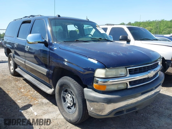 2005 Chevrolet Suburban LT with VIN 1GNEC16Z05J141829, listed as a IAAI auction lot 41985299 with 207,990 mi miles. Bid and sale history available at carsss.com. Image 1.