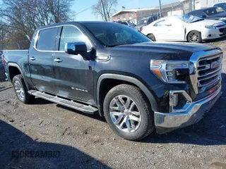 2019 GMC Sierra 1500 SLT z VIN 1GTU9DED9KZ102650, wystawiony jako IAAI lot #41368287 z przebiegiem 27 655 mil mil oraz . Historia ofert i sprzedaży dostępna na DreamBid. Obrazek 1.
