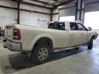 2020 Ram 3500 Laramie with VIN 3C63R3JL3LG102994, listed as a Copart auction lot 57411184 with 0 mi miles and Salvage Title. Bid and sale history available at carsss.com. Image 3.
