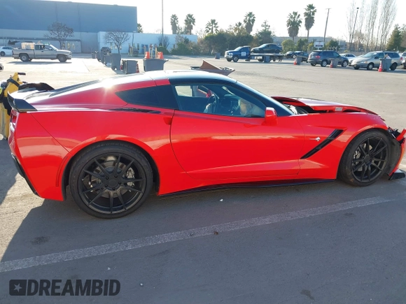 2019 Chevrolet Corvette 2LT with VIN 1G1YD2D75K5107912, listed as a IAAI auction lot 41334011 with 49,070 mi miles. Bid and sale history available at carsss.com. Image 13.