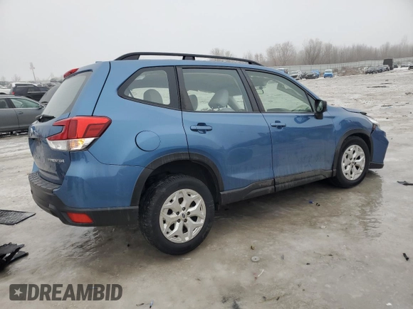2019 Subaru Forester with VIN JF2SKACC1KH463351, listed as a Copart auction lot 43220675 with 58,716 mi miles and Clean title. Bid and sale history available at DreamBid. Image 3.