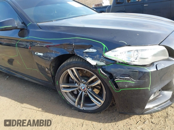 2013 BMW 5 Series 535i xDrive with VIN WBAFU7C50DDU77411, listed as a IAAI auction lot 41796299 with 138,944 mi miles and . Bid and sale history available at carsss.com. Image 6.