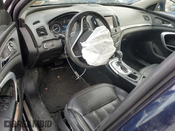 2017 Buick Regal Premium II with VIN 2G4GR5GX6H9122928, listed as a Copart auction lot 46244615 with 199,080 mi miles and Salvage Title. Bid and sale history available at carsss.com. Image 8.