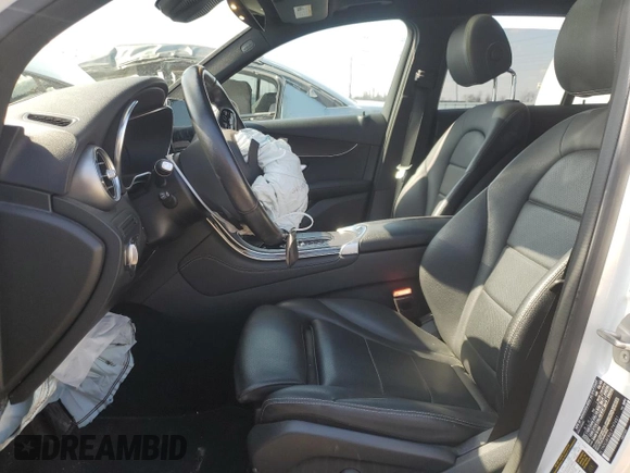 2020 Mercedes-Benz GLC with VIN W1N0G8EB6LF797451, listed as a Copart auction lot 52177575 with 22,831 mi miles and Salvage Title. Bid and sale history available at carsss.com. Image 7.