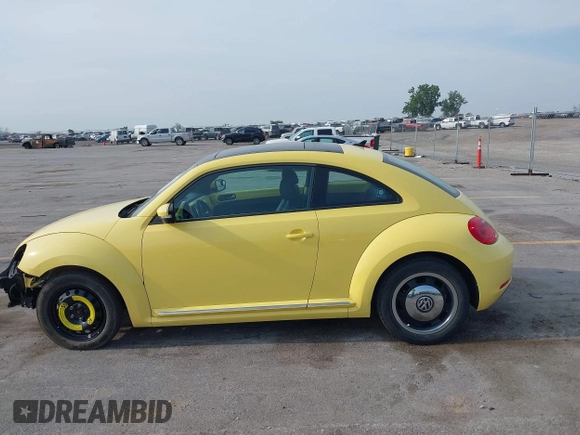 2013 Volkswagen Beetle with VIN 3VWHX7AT0DM603661, listed as a IAAI auction lot 42464030 with 95,159 mi miles and . Bid and sale history available at DreamBid. Image 15.
