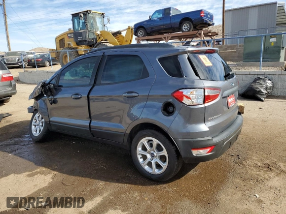 2018 Ford EcoSport SE z VIN MAJ3P1TE9JC232205, wystawiony jako Copart lot #42416465 z przebiegiem Nie podano mil oraz Nie do naprawy • Non repairable. Historia ofert i sprzedaży dostępna na DreamBid. Obrazek 2.