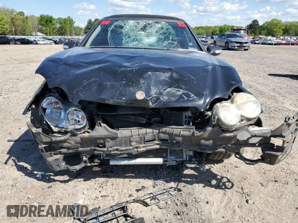 2009 Mercedes-Benz CLK 350 with VIN WDBTK56F39T108770, listed as a Copart auction lot 52892915 with 148,142 mi miles and Salvage Title. Bid and sale history available at DreamBid. Image 5.