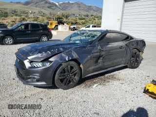 2016 Ford Mustang EcoBoost z VIN 1FA6P8TH5G5219433, wystawiony jako Copart lot #55895575 z przebiegiem 111 832 mil mil oraz Szkoda całkowita • Salvage title. Historia ofert i sprzedaży dostępna na DreamBid. Obrazek 1.