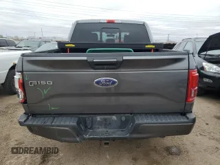 2017 Ford F-150 XL with VIN 1FTEW1EG8HFB09153, listed as a Copart auction lot 50978975 with 103,706 mi miles and Salvage Title. Bid and sale history available at carsss.com. Image 6.
