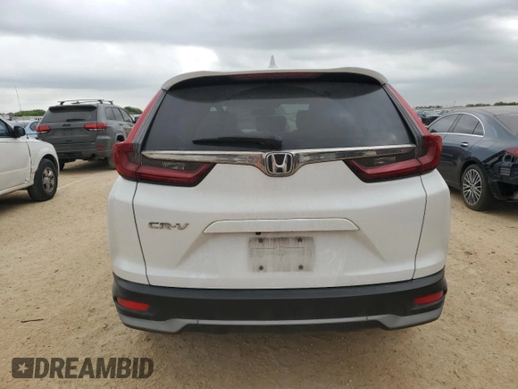 2020 Honda CR-V EX-L with VIN 2HKRW1H82LH416905, listed as a Copart auction lot 52243065 with 86,396 mi miles and Clean title. Bid and sale history available at DreamBid. Image 6.