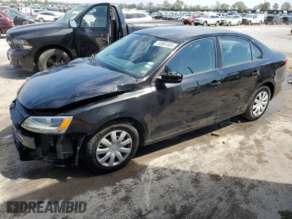 2012 Volkswagen Jetta S with VIN 3VW2K7AJXCM473938, listed as a Copart auction lot 53061685 with 87,881 mi miles and Salvage title. Bid and sale history available at DreamBid. Image 1.