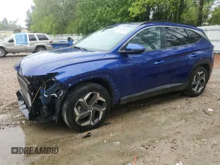 2022 Hyundai Tucson SEL with VIN 5NMJC3AE2NH099841, listed as a Copart auction lot 52415155 with 58,571 mi miles and Salvage Title. Bid and sale history available at carsss.com. Image 1.