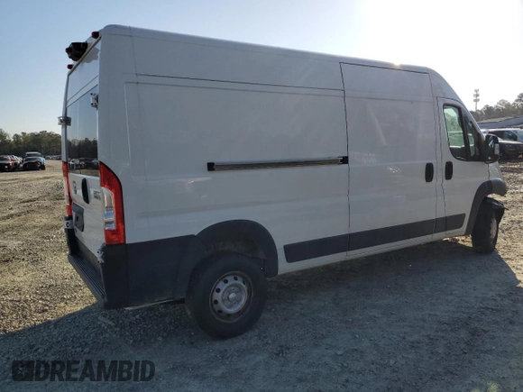 2023 Ram ProMaster Cargo with VIN 3C6LRVDG4PE545506, listed as a Copart auction lot 45299735 with 16,783 mi miles and Salvage Title. Bid and sale history available at carsss.com. Image 3.
