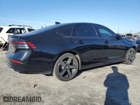 2024 Honda Accord Sport-L with VIN 1HGCY2F78RA055830, listed as a Copart auction lot 48433795 with 12,211 mi miles and Salvage title. Bid and sale history available at DreamBid. Image 3.