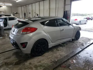 2014 Hyundai Veloster Turbo with VIN KMHTC6AE3EU183570, listed as a Copart auction lot 51014085 with 110,139 mi miles and Clean title. Bid and sale history available at DreamBid. Image 3.