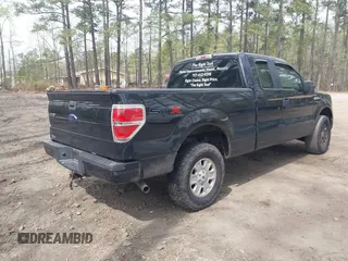 2011 Ford F-150 XL with VIN 1FTEX1EM1BFA79293, listed as a IAAI auction lot 41945057 with 281,513 mi miles. Bid and sale history available at carsss.com. Image 4.