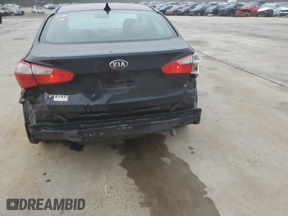 2014 Kia Forte LX with VIN KNAFX4A66E5214322, listed as a Copart auction lot 43783885 with 249,045 mi miles and Salvage Title. Bid and sale history available at carsss.com. Image 6.