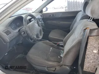 1999 Honda Civic DX with VIN 1HGEJ6125XL086017, listed as a Copart auction lot 58728564 with 262,100 mi miles and Salvage Title. Bid and sale history available at carsss.com. Image 7.