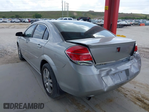 2008 Saturn Aura XE with VIN 1G8ZS57N68F214090, listed as a IAAI auction lot 41709929 with 55,005 mi miles. Bid and sale history available at carsss.com. Image 3.