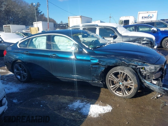 2017 BMW 4 Series 430i with VIN WBA4F7C56HG786970, listed as a IAAI auction lot 41361394 with 94,056 mi miles and . Bid and sale history available at DreamBid. Image 13.