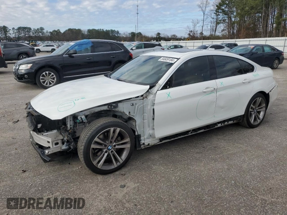 2016 BMW 4 Series 428i with VIN WBA4A9C57GGL87882, listed as a Copart auction lot 84609184 with 139,959 mi miles and Salvage title. Bid and sale history available at DreamBid. Image 1.
