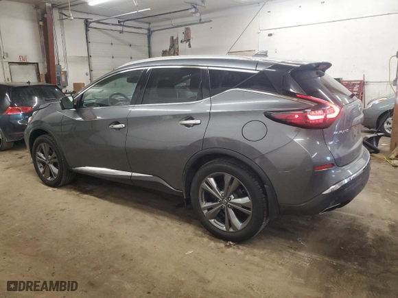 2020 Nissan Murano Platinum with VIN 5N1AZ2DS2LN116773, listed as a Copart auction lot 43202845 with 78,239 mi miles and Salvage Title. Bid and sale history available at carsss.com. Image 2.