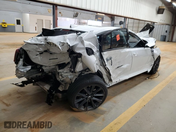2024 Cadillac CT5 Sport z VIN 1G6DP5RK9R0108857, wystawiony jako Copart lot #41823745 z przebiegiem 19 402 mil mil oraz Szkody całkowita. Historia ofert i sprzedaży dostępna na DreamBid. Obrazek 3.