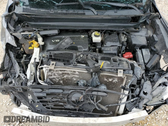 2017 Nissan Pathfinder SL with VIN 5N1DR2MM2HC698035, listed as a Copart auction lot 53912965 with 116,704 mi miles and Salvage title. Bid and sale history available at DreamBid. Image 12.
