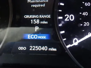 2014 Lexus ES 300h Hybrid with VIN JTHBW1GG6E2054347, listed as a IAAI auction lot 41546704 with 225,040 mi miles. Bid and sale history available at carsss.com. Image 16.