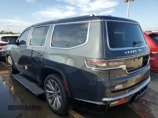 2023 Jeep Grand Wagoneer with VIN 1C4SJVEJ3PS543104, listed as a Copart auction lot 73866264 with 6,598 mi miles and Non repairable. Bid and sale history available at DreamBid. Image 2.