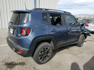 2023 Jeep Renegade Latitude with VIN ZACNJDB16PPP41240, listed as a Copart auction lot 43186095 with 21,257 mi miles and Salvage Title. Bid and sale history available at carsss.com. Image 3.