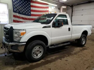 2015 Ford F-350 XL with VIN 1FTBF3B69FEB26198, listed as a Copart auction lot 49160635 with 23,746 mi miles and Salvage title. Bid and sale history available at DreamBid. Image 1.