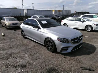 2018 Mercedes-Benz E with VIN WDDZF6EB8JA486593, listed as a IAAI auction lot 40496961 with 78,160 mi miles. Bid and sale history available at carsss.com. Image 1.