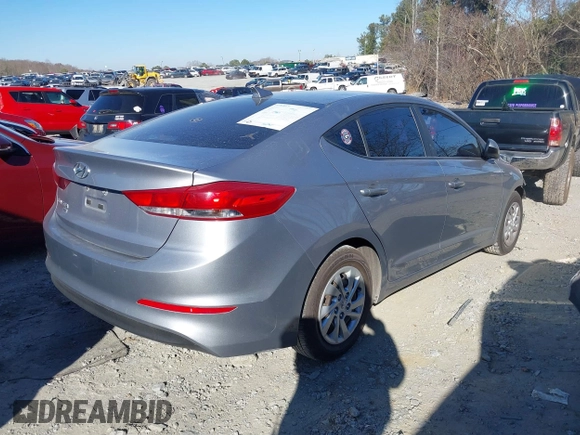 2017 Hyundai Elantra SE z VIN 5NPD74LF6HH150200, wystawiony jako IAAI lot #41159088 z przebiegiem 114 545 mil mil oraz . Historia ofert i sprzedaży dostępna na DreamBid. Obrazek 4.