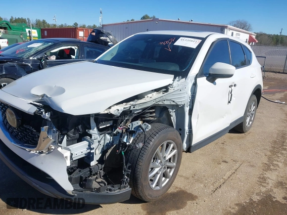 2023 Mazda CX-5 2.5 S Preferred Package with VIN JM3KFBCM6P0140427, listed as a IAAI auction lot 41335811 with 42,713 mi miles. Bid and sale history available at carsss.com. Image 6.