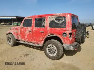 2020 Jeep Wrangler Unlimited Rubicon with VIN 1C4HJXFN3LW107654, listed as a Copart auction lot 54021595 with 39,587 mi miles and Salvage title. Bid and sale history available at DreamBid. Image 2.