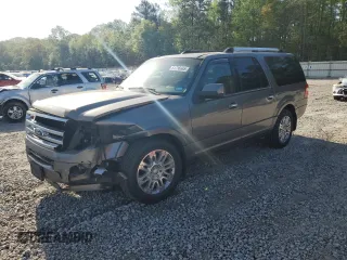 2012 Ford Expedition Max Limited with VIN 1FMJK1K58CEF58596, listed as a Copart auction lot 51736665 with 167,533 mi miles and Salvage Title. Bid and sale history available at DreamBid. Image 1.