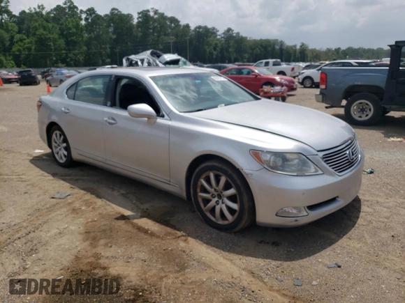 2007 Lexus LS 460 L with VIN JTHGL46F375001826, listed as a Copart auction lot 62425115 with 303,900 mi miles and Clean title. Bid and sale history available at DreamBid. Image 4.