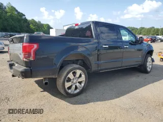 2016 Ford F-150 XLT with VIN 1FTEW1EG7GFC72102, listed as a Copart auction lot 61249415 with 52,492 mi miles and Salvage title. Bid and sale history available at DreamBid. Image 3.